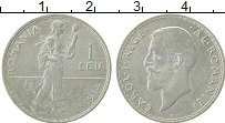 Продать Монеты Румыния 1 лей 1914 Серебро