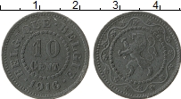 Продать Монеты Бельгия 10 сантим 1916 Цинк