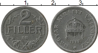 Продать Монеты Венгрия 2 филлера 1943 Цинк