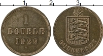 Продать Монеты Гернси 1 дубль 1911 Бронза