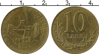 Продать Монеты Албания 10 лек 2009 сталь покрытая латунью