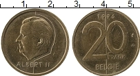 Продать Монеты Бельгия 20 франков 1998 Латунь
