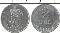 Продать Монеты Дания 2 эре 1969 Медно-никель