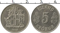 Продать Монеты Исландия 5 крон 1973 Медно-никель