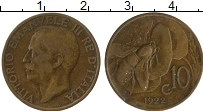 Продать Монеты Италия 10 сентесим 1935 Бронза