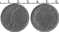 Продать Монеты Турция 2 1/2 лиры 1975 Сталь