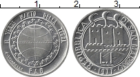 Продать Монеты Сан-Марино 1 лира 1977 Алюминий