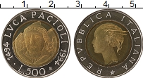 Продать Монеты Италия 500 лир 1994 Биметалл