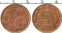 Продать Монеты Сан-Марино 5 евроцентов 2002 Бронза