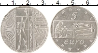 Продать Монеты Италия 5 евро 2003 Серебро