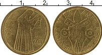 Продать Монеты Ватикан 20 лир 1975 Медно-никель
