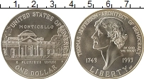 Продать Монеты США 1 доллар 1993 Серебро