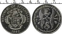 Продать Монеты Сейшелы 5 рупий 1999 Медно-никель