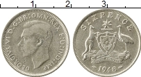 Продать Монеты Австралия 6 пенсов 1948 Серебро