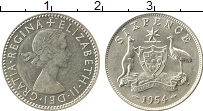 Продать Монеты Австралия 6 пенсов 1954 Серебро