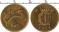 Продать Монеты Мальта 1 цент 1995 Латунь