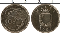 Продать Монеты Мальта 10 центов 1995 Медно-никель