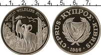 Продать Монеты Кипр 1 фунт 1986 Серебро