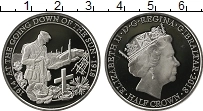 Продать Монеты Гибралтар 1/2 кроны 2018 Посеребрение