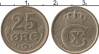 Продать Монеты Дания 25 эре 1921 Серебро