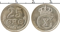 Продать Монеты Дания 25 эре 1919 Серебро
