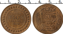 Продать Монеты Тунис 10 сантим 1916 Медь