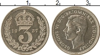 Продать Монеты Великобритания 3 пенса 1937 Серебро