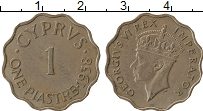 Продать Монеты Кипр 1 пиастр 1938 Медно-никель