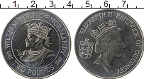 Продать Монеты Гернси 2 фунта 1987 Медно-никель