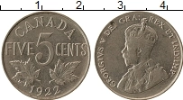 Продать Монеты Канада 5 центов 1934 Никель