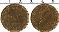 Продать Монеты Канада 1 доллар 1989 Медь