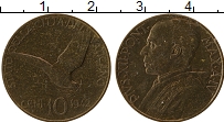 Продать Монеты Ватикан 10 сентим 1942 Бронза