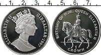 Продать Монеты Гибралтар 1 крона 1997 Серебро