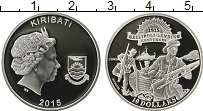 Продать Монеты Кирибати 10 долларов 2015 Серебро