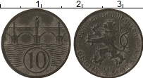 Продать Монеты Богемия и Моравия 10 хеллеров 1941 Цинк