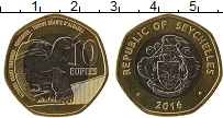 Продать Монеты Сейшелы 10 рупий 2016 Биметалл