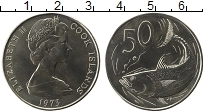 Продать Монеты Острова Кука 50 центов 1977 Медно-никель