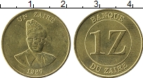 Продать Монеты Заир 1 заир 1987 Латунь