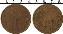 Продать Монеты Гондурас 8 песо 1862 Медь