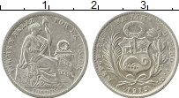 Продать Монеты Перу 1 динер 1913 Серебро