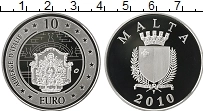 Продать Монеты Мальта 10 евро 2010 Серебро
