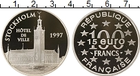 Продать Монеты Франция 100 франков 1997 Серебро