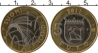 Продать Монеты Финляндия 5 евро 2011 Биметалл