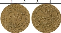 Продать Монеты Сирия 5 пиастров 1926 Бронза