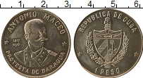 Продать Монеты Куба 1 песо 1977 Медно-никель