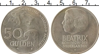 Продать Монеты Нидерланды 50 гульденов 1982 Серебро