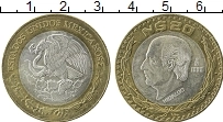 Продать Монеты Мексика 20 песо 1993 Биметалл