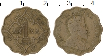 Продать Монеты Индия 1 анна 1907 Медно-никель