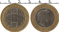 Продать Монеты Великобритания 2 фунта 1999 Биметалл
