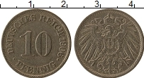 Продать Монеты Германия 10 пфеннигов 1902 Медно-никель